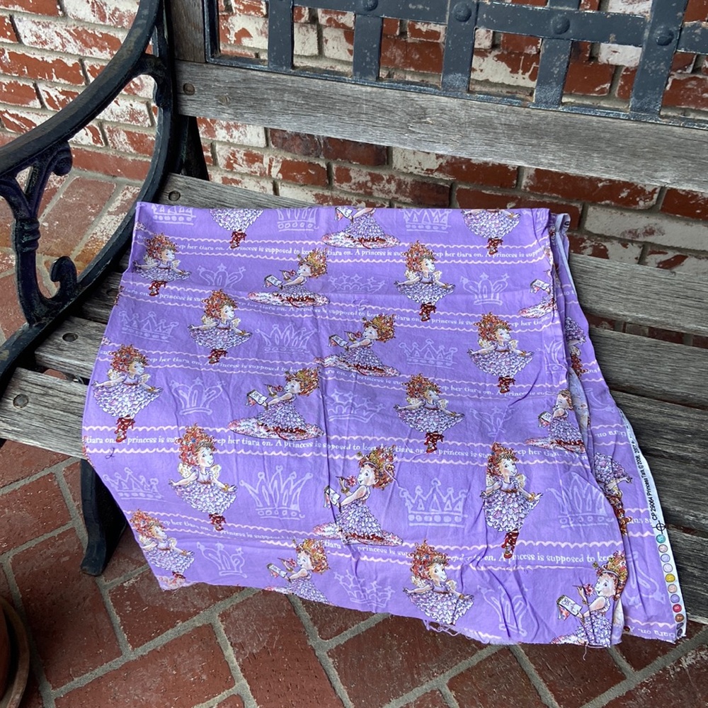 Fancy Nancy quilt fabric